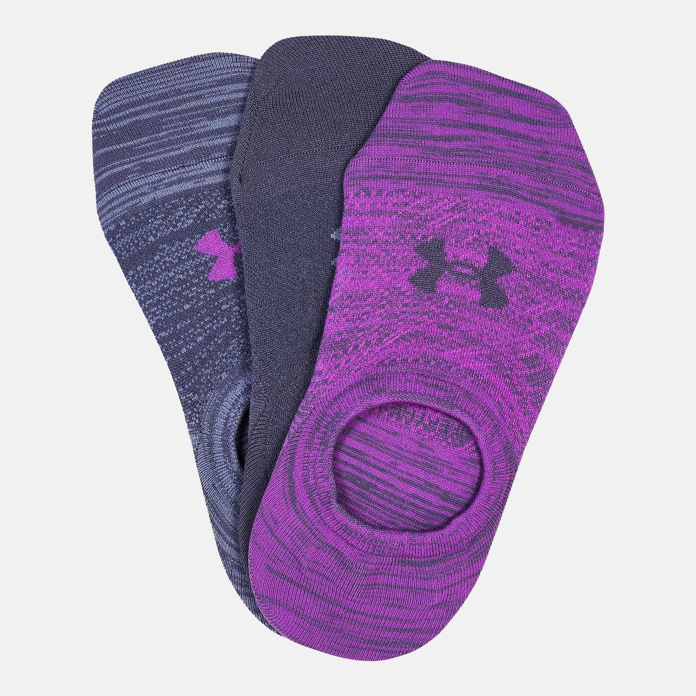 Women's UA Breathe Lite Ultra Low Liner Socks (3 Pack)