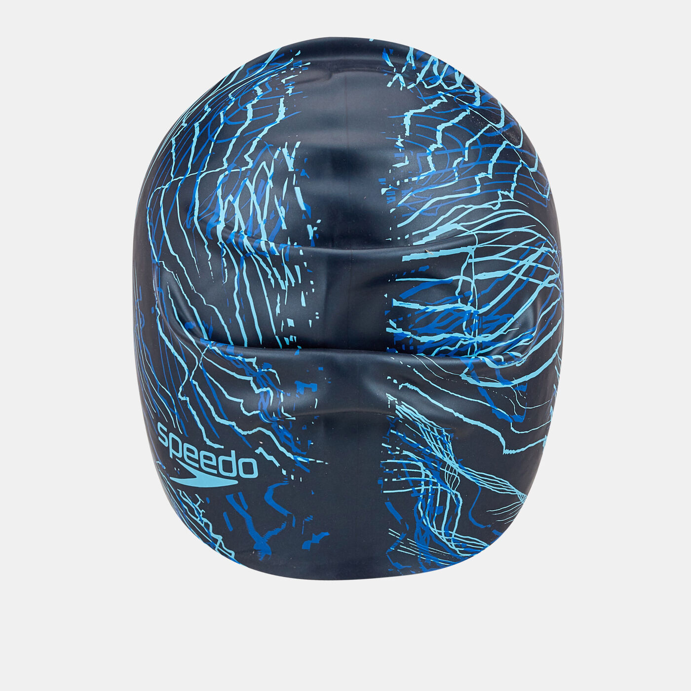 Long Hair Printed Swimming Cap