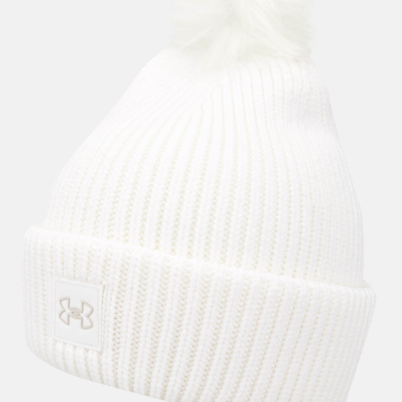 Women's ColdGear® Infrared Halftime Ribbed Pom Beanie