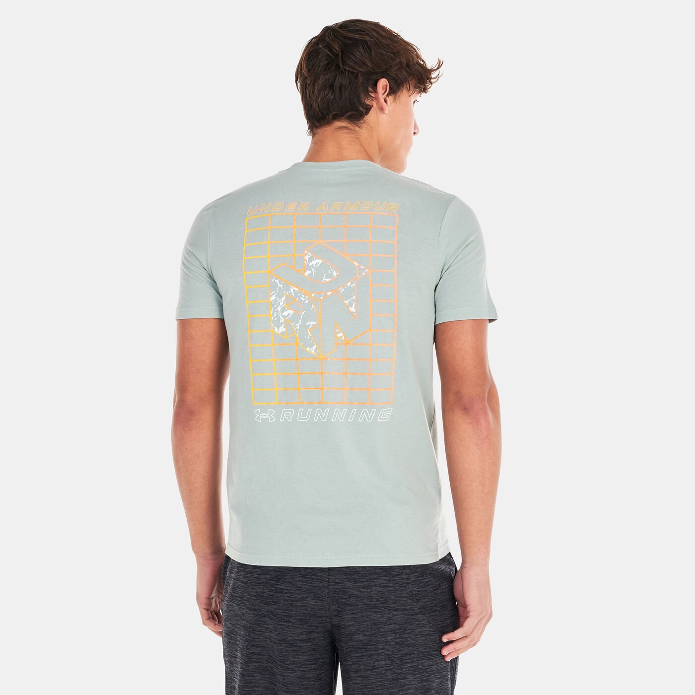 Men's UA Run Gradient Grid T-Shirt