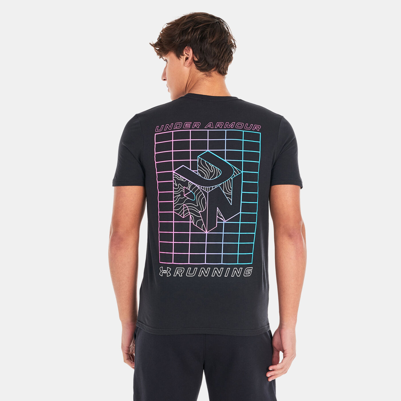 Men's UA Run Gradient Grid T-Shirt