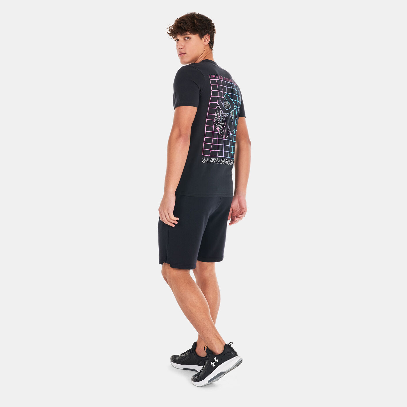 Men's UA Run Gradient Grid T-Shirt