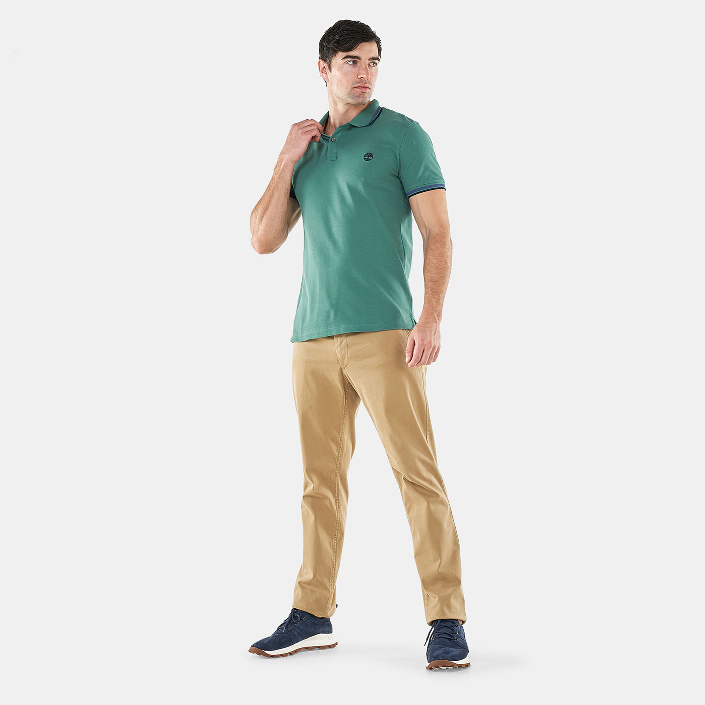 Men's Millers River Tipped Polo Shirt