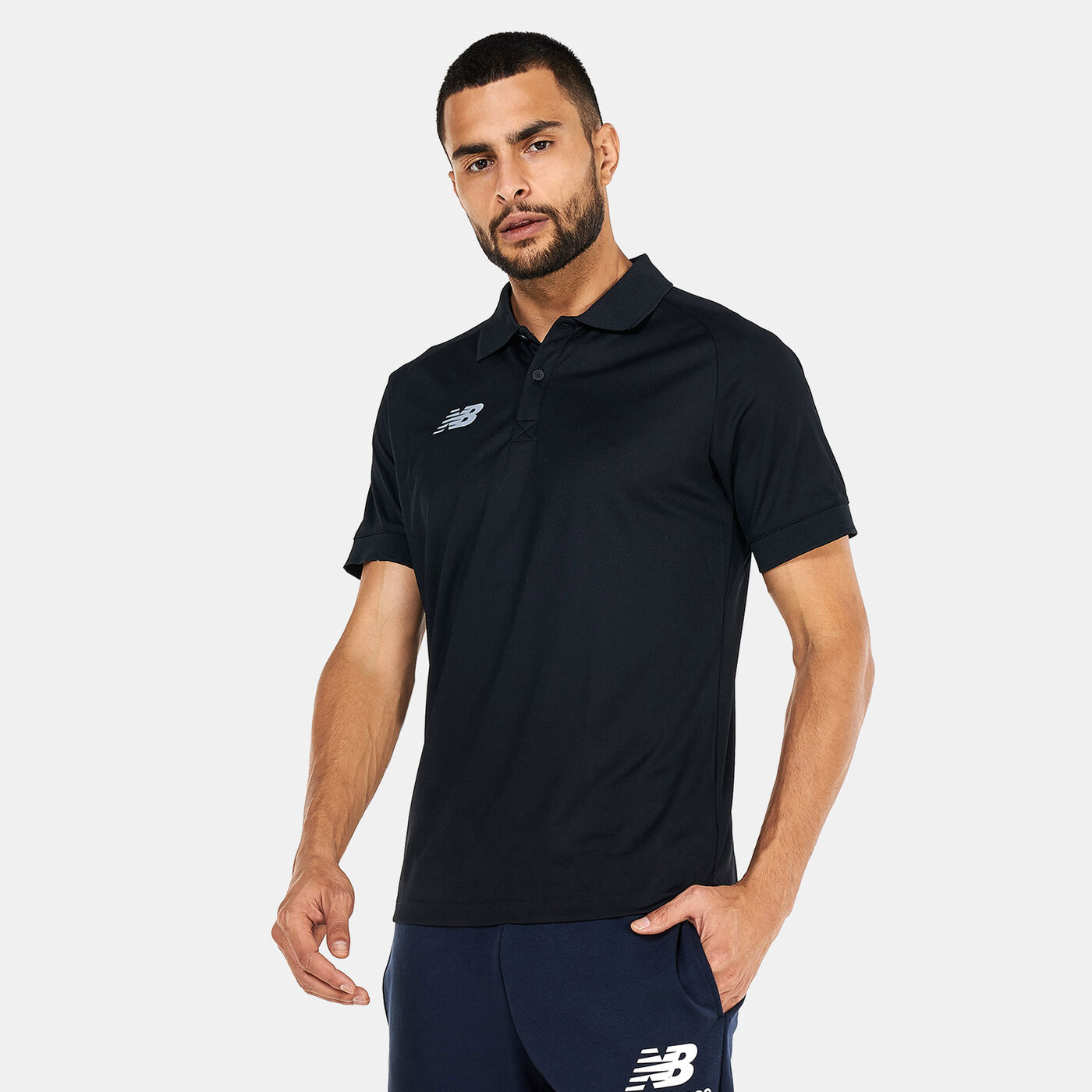 Men's Training Chest Logo Polo Shirt