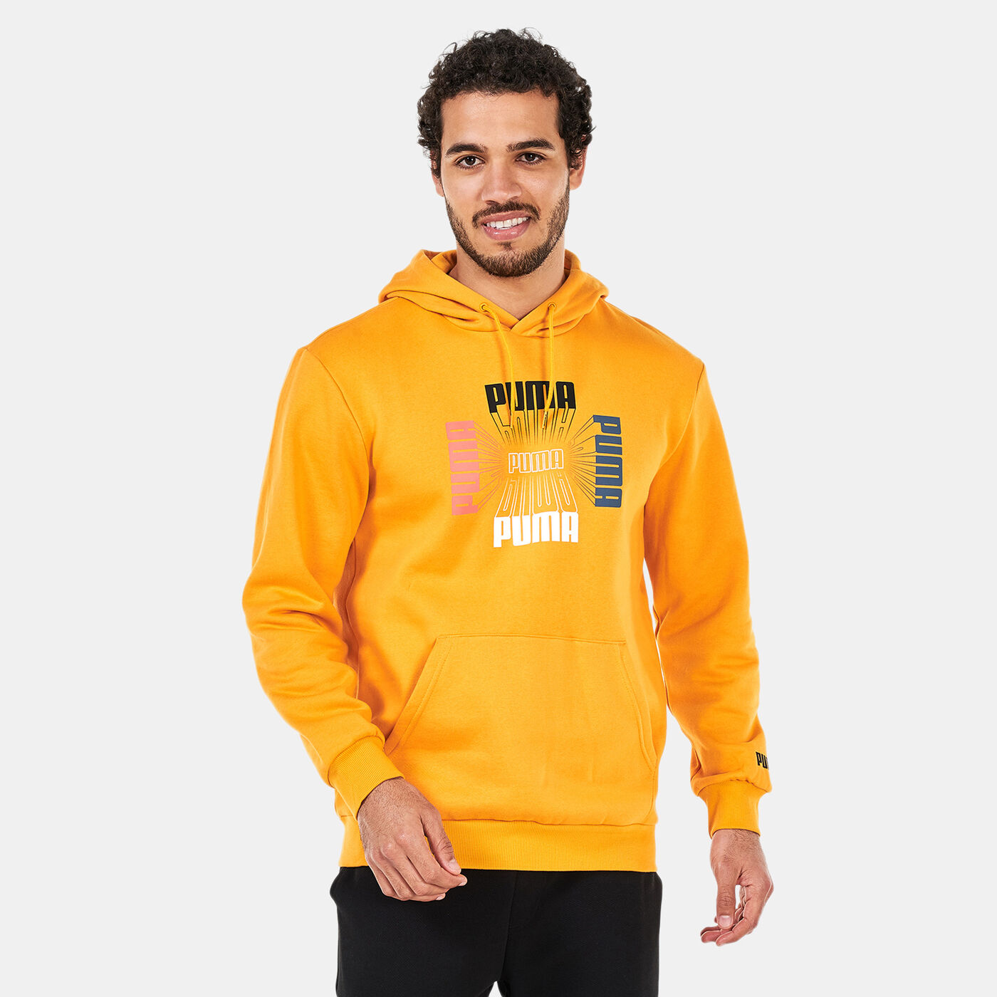 Men's Repeat Logo Graphic Hoodie