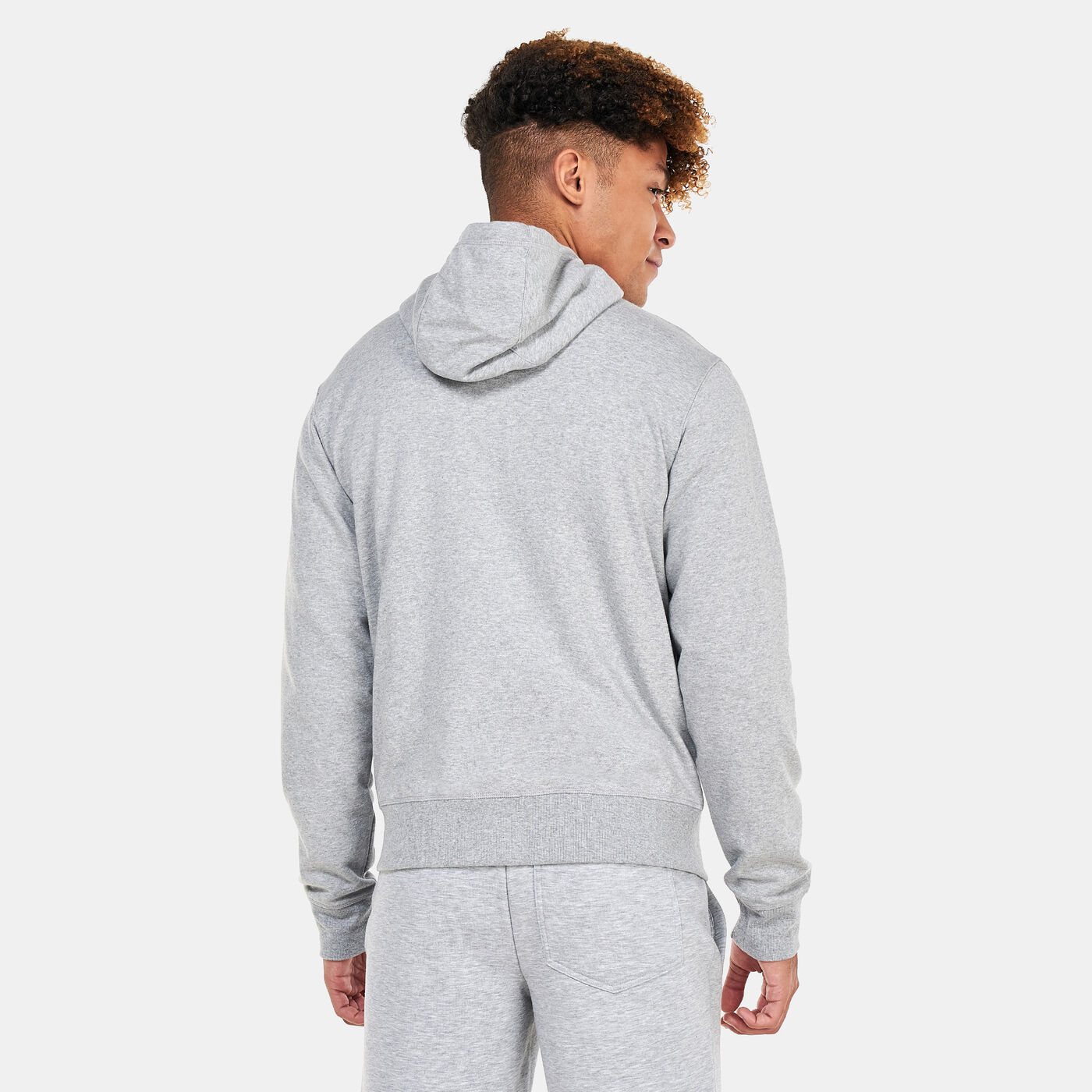Men's Essentials Stacked Full-Zip Hoodie