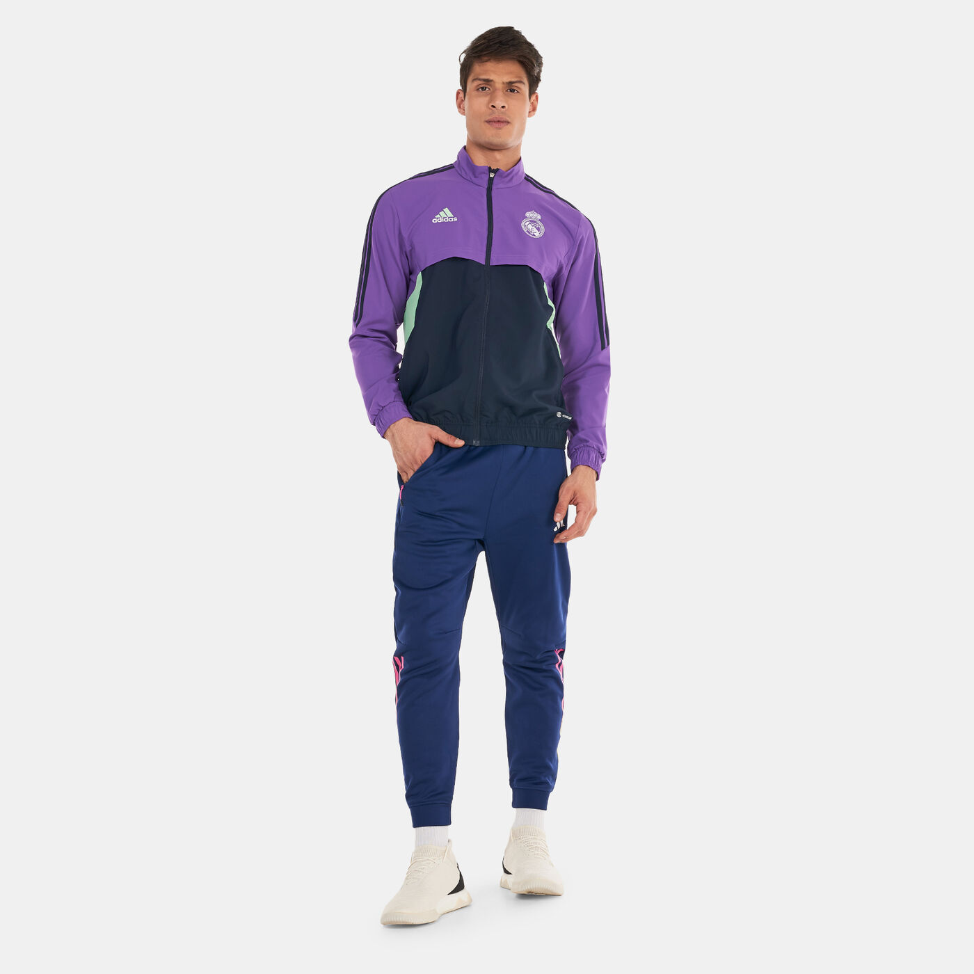 Men's Real Madrid Condivo 22 Presentation Track Jacket