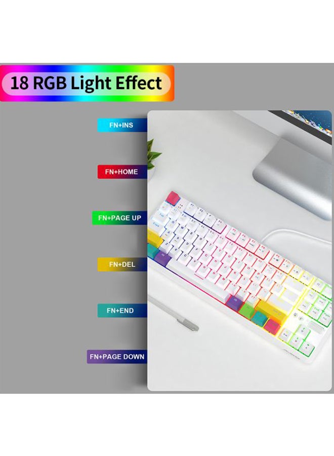 Wired And Bluetooth Dual Mode Mechanical Gaming Keyboard
