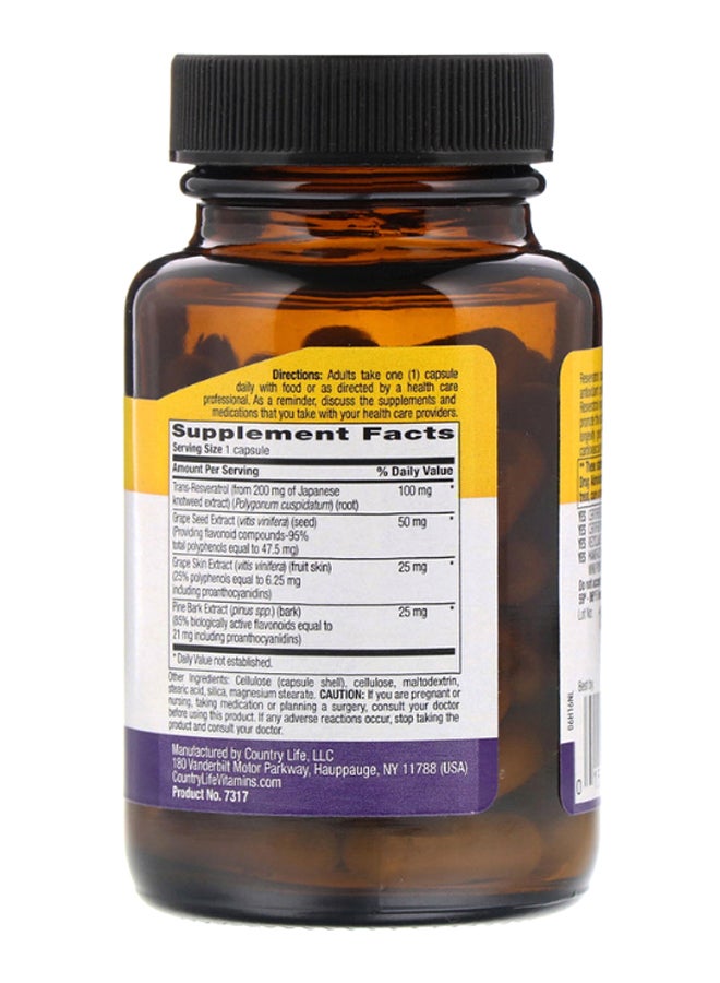 Resveratrol Plus - 60 Vegan Caps