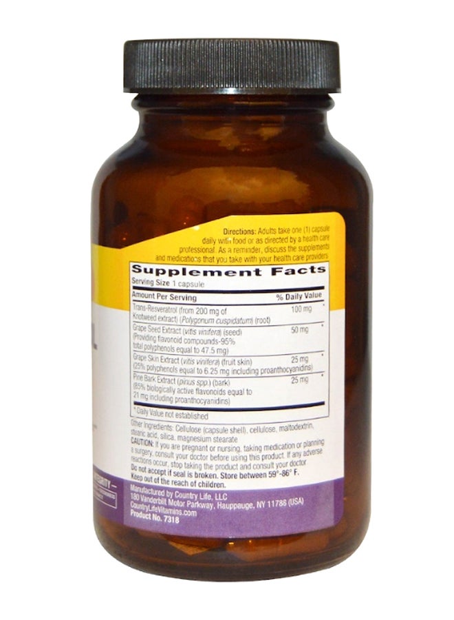 Resveratrol Plus - 120 Vegan Capssules