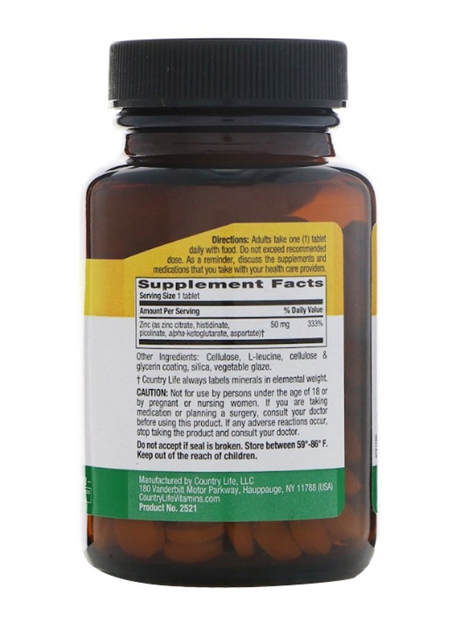 Zinc - 180 Tablets