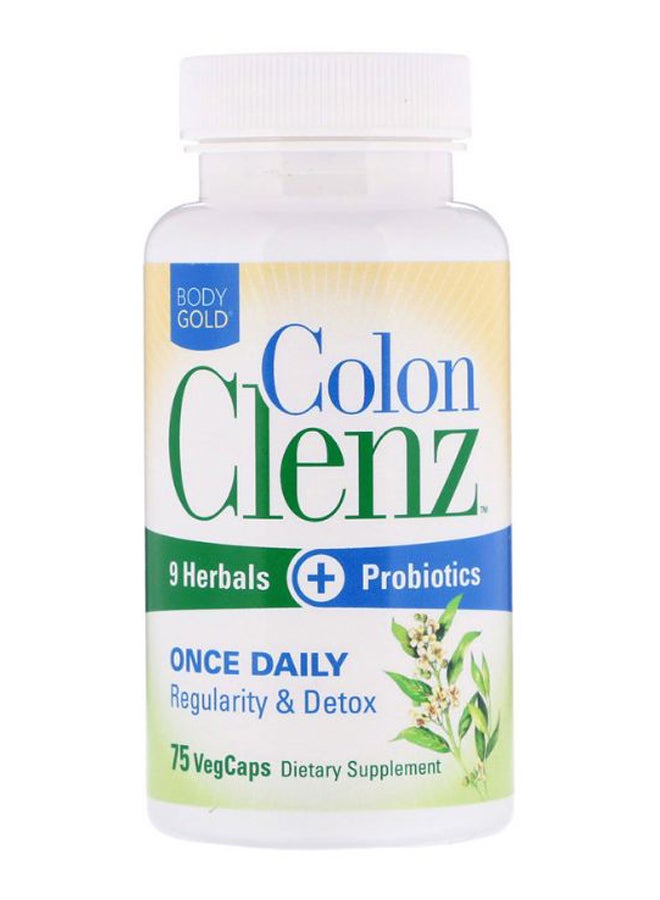 Regularity And Detox Colon Clenz - 75 Veg Caps