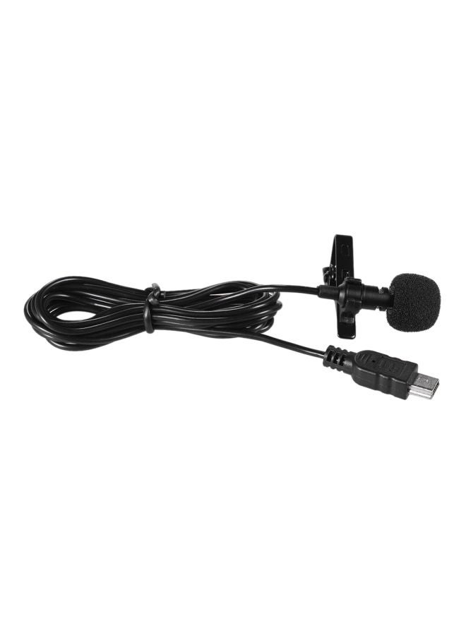 USB Clip-On Microphone LU-D4208 Black