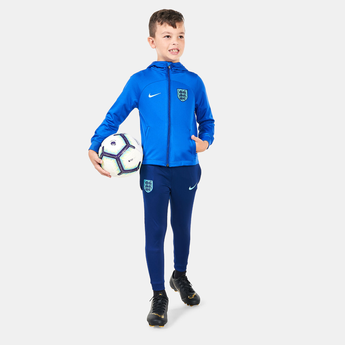 Kids' England Dri-FIT Strike Football Tracksuit (Younger Kids)