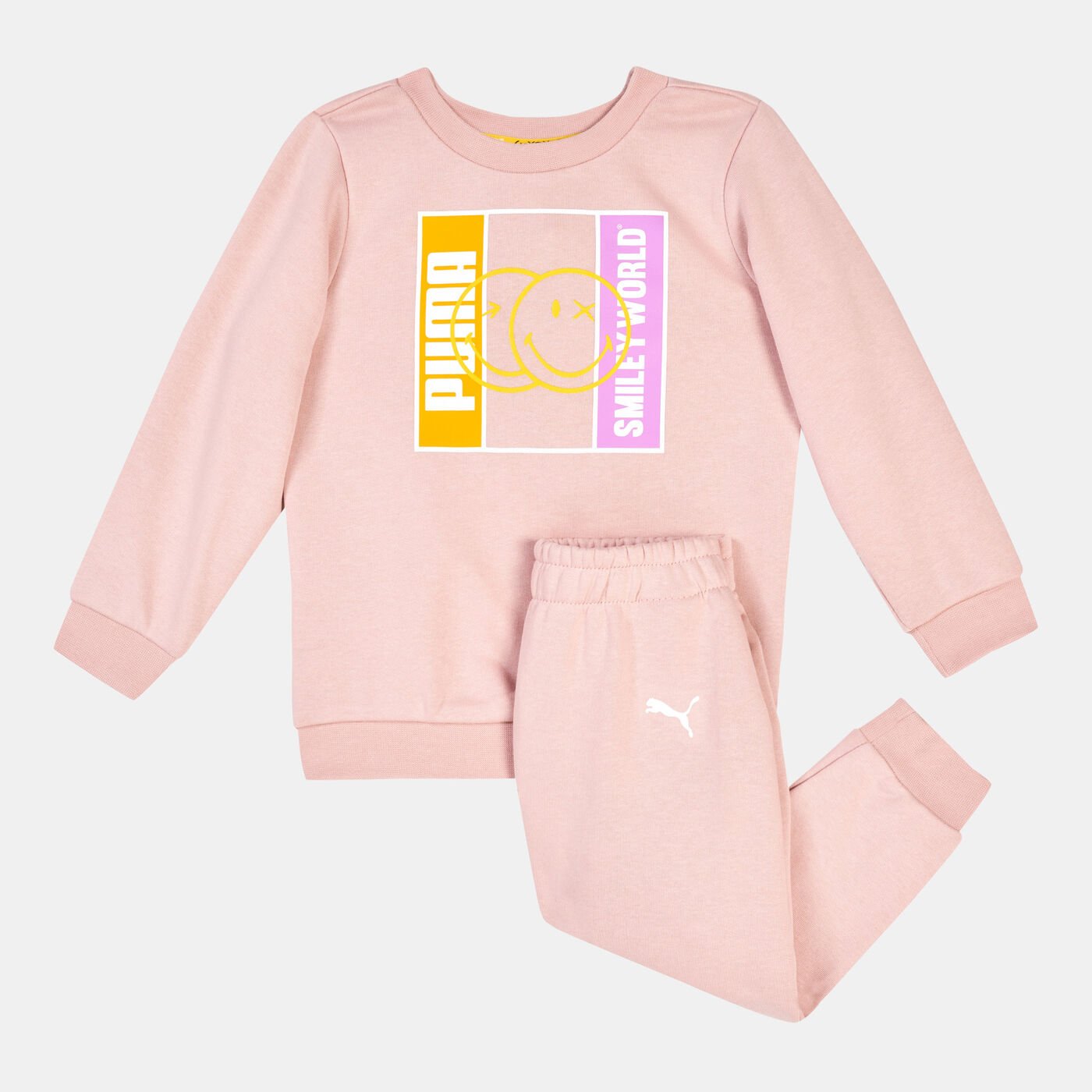 Kids' x SMILEYWORLD Minicat Jogger Set