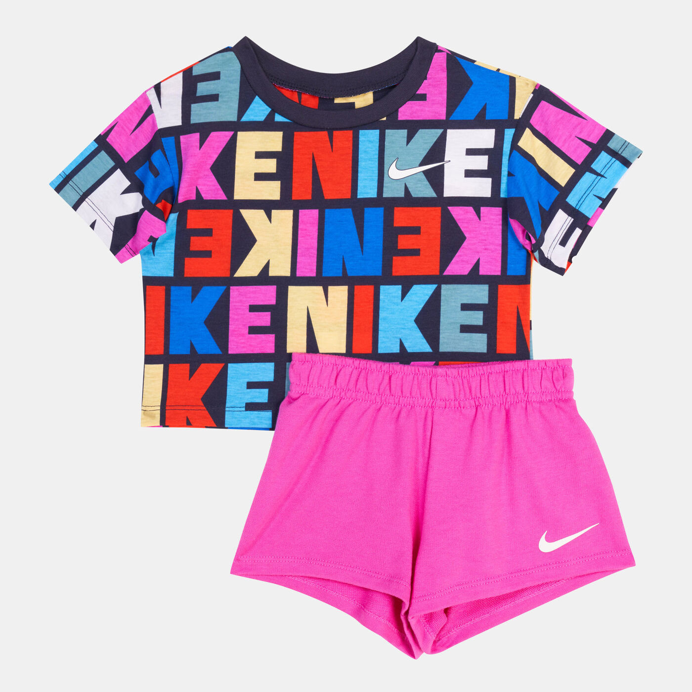Kids' Knit T-Shirt and Short Set