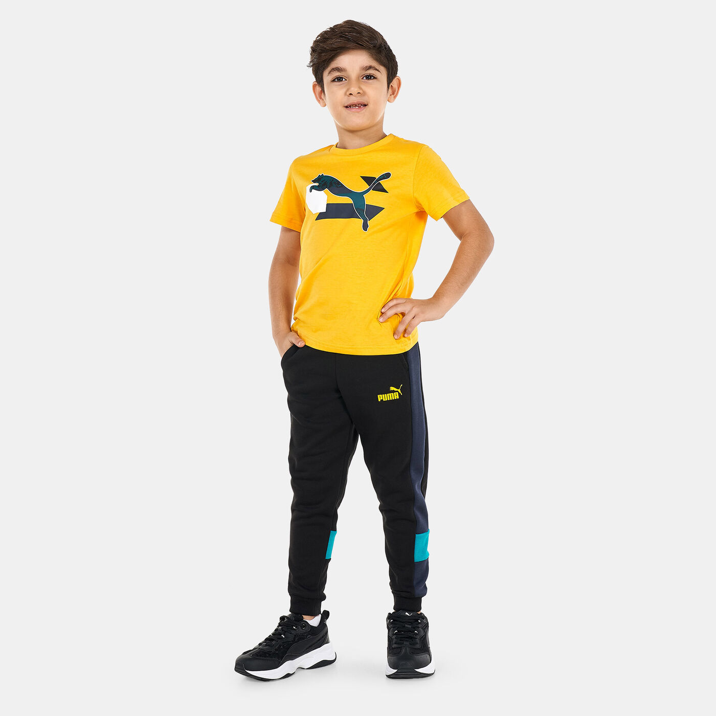 Kids' Essentials+ Colourblock Sweatpants