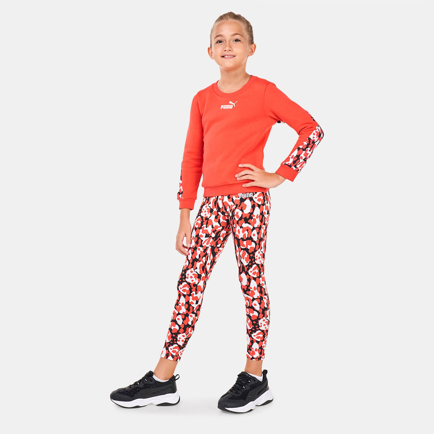 Kids' Alpha Allover Print Leggings (Older Kids)