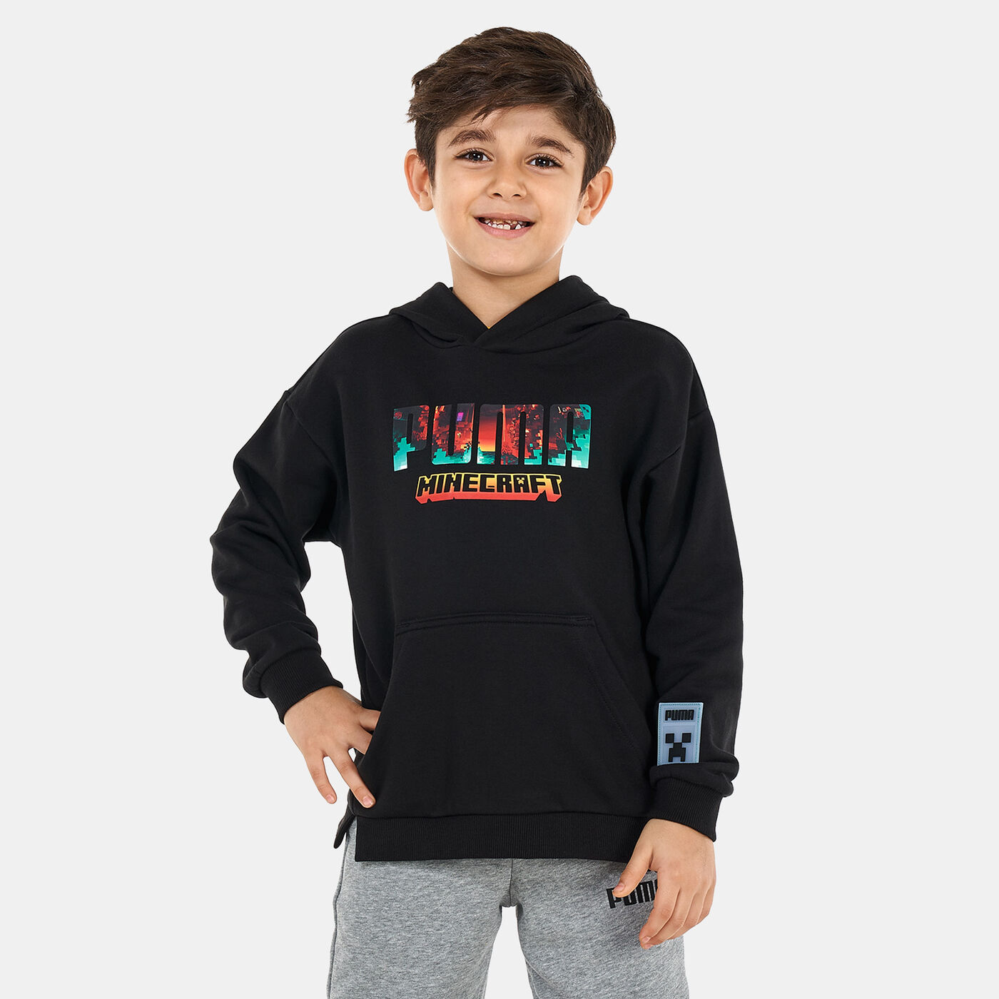 Kids' x MINECRAFT Graphic Hoodie