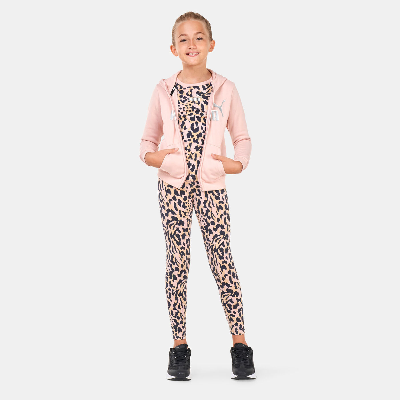 Kids' Alpha Allover Print Leggings (Older Kids)