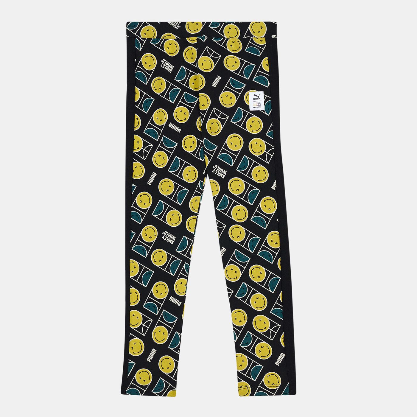 Kids' x SmileyWorld T7 Printed Leggings