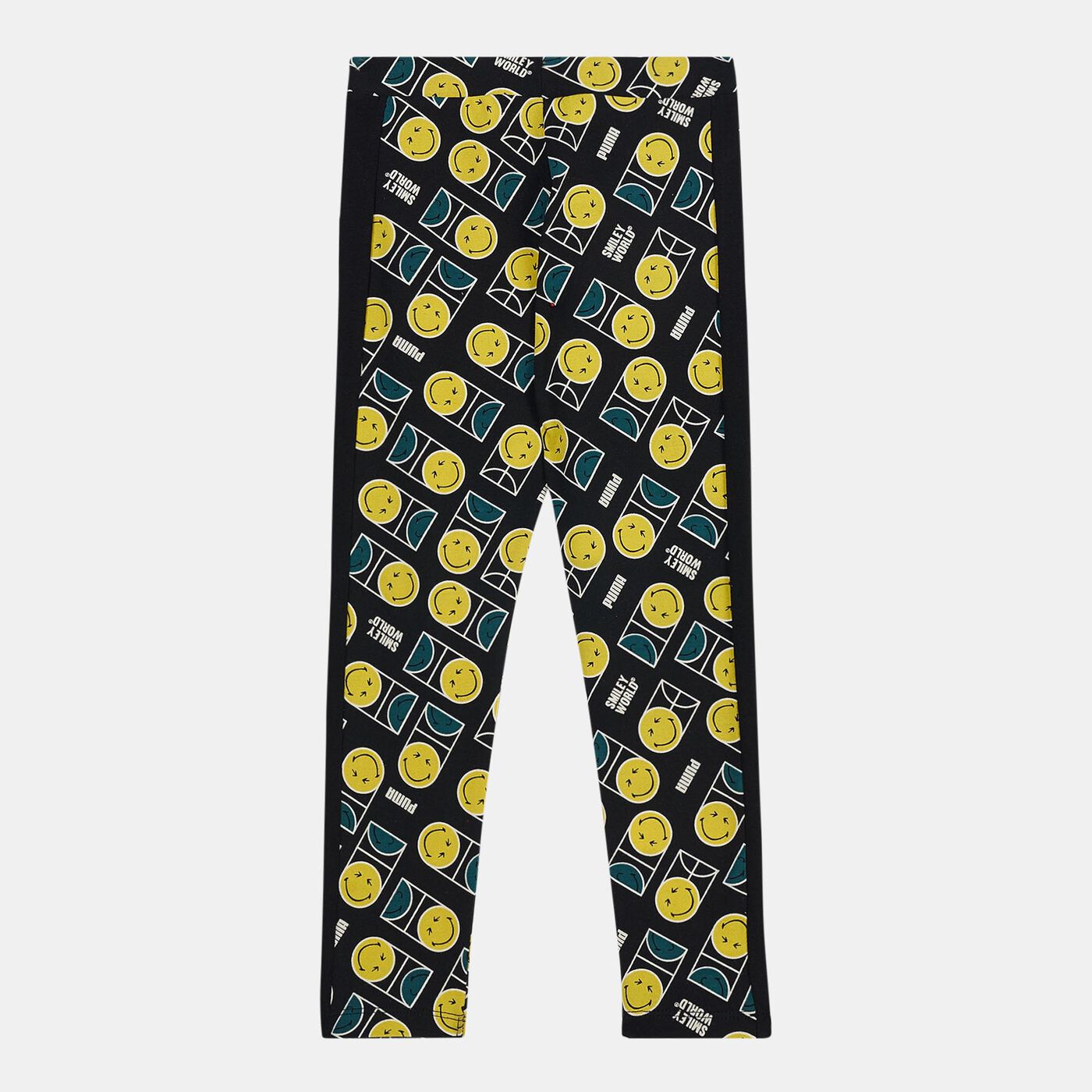 Kids' x SmileyWorld T7 Printed Leggings