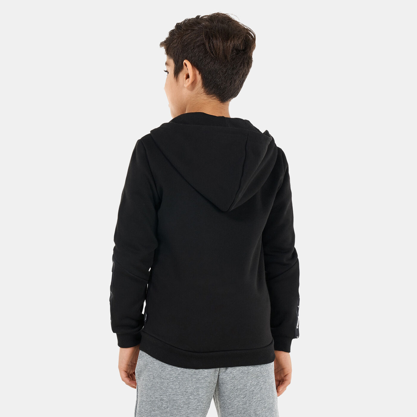 Kids' Essentials Tape Full-Zip Hoodie