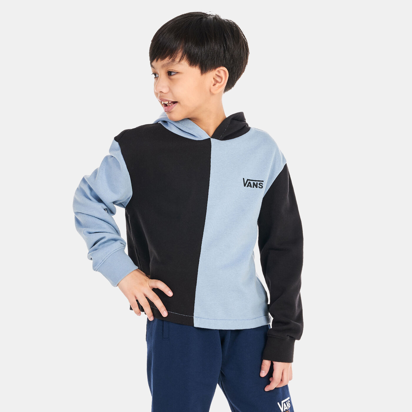 Kids' Block It Crop Hoodie (Older Kids)