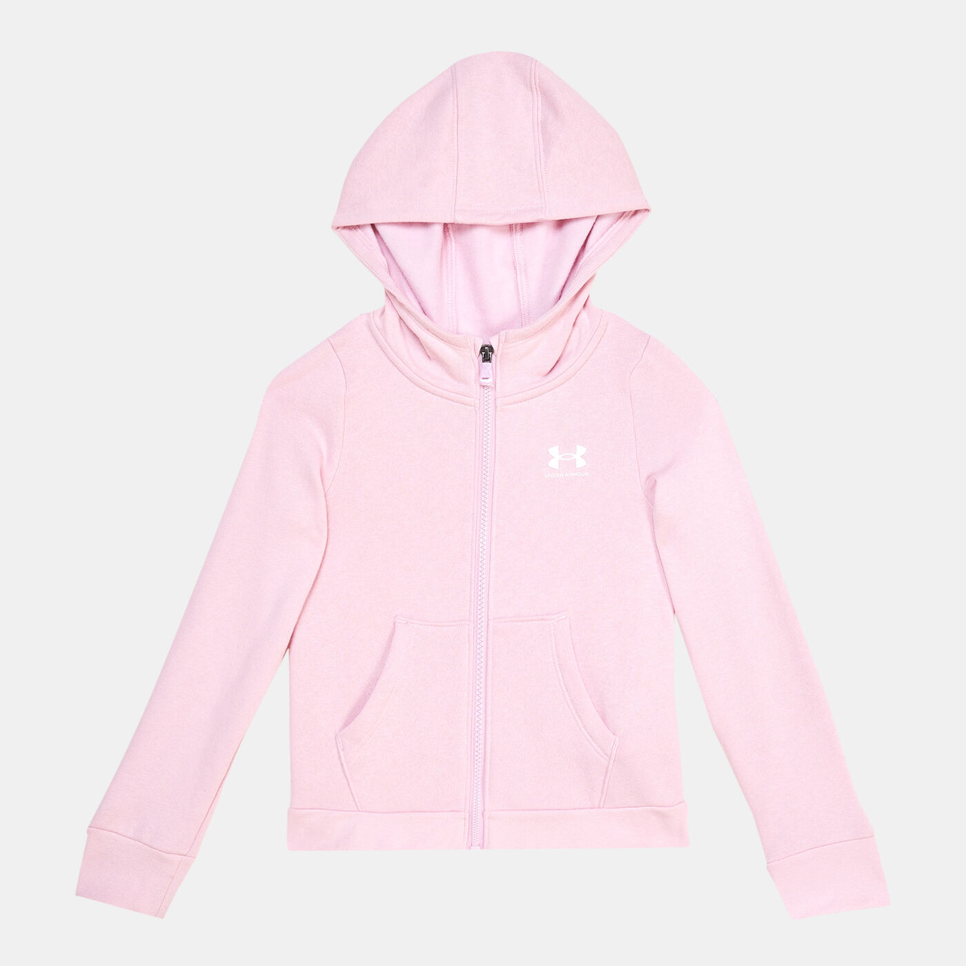 Kids' UA Rival Fleece Full-Zip Hoodie