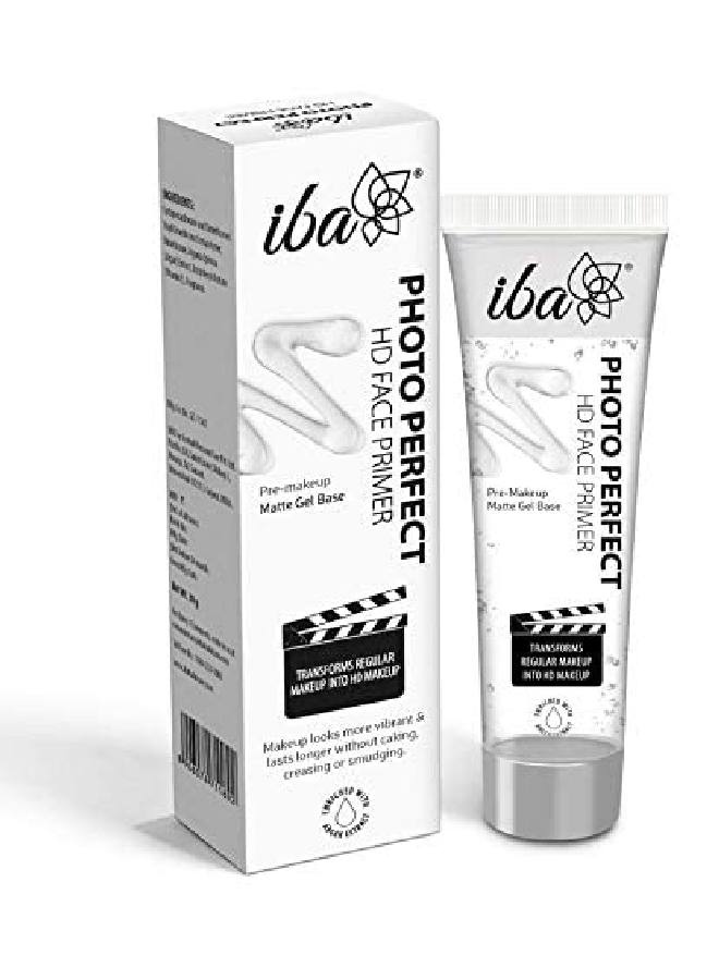 Photo Perfect Hd Face Primer Transparent 35 Gm L Matte Gel Base L Fills Pores & Fine Lines L Makes Makeup Last Longer