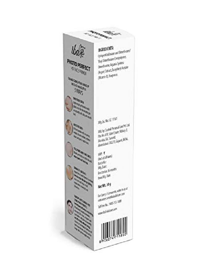 Photo Perfect Hd Face Primer Transparent 35 Gm L Matte Gel Base L Fills Pores & Fine Lines L Makes Makeup Last Longer
