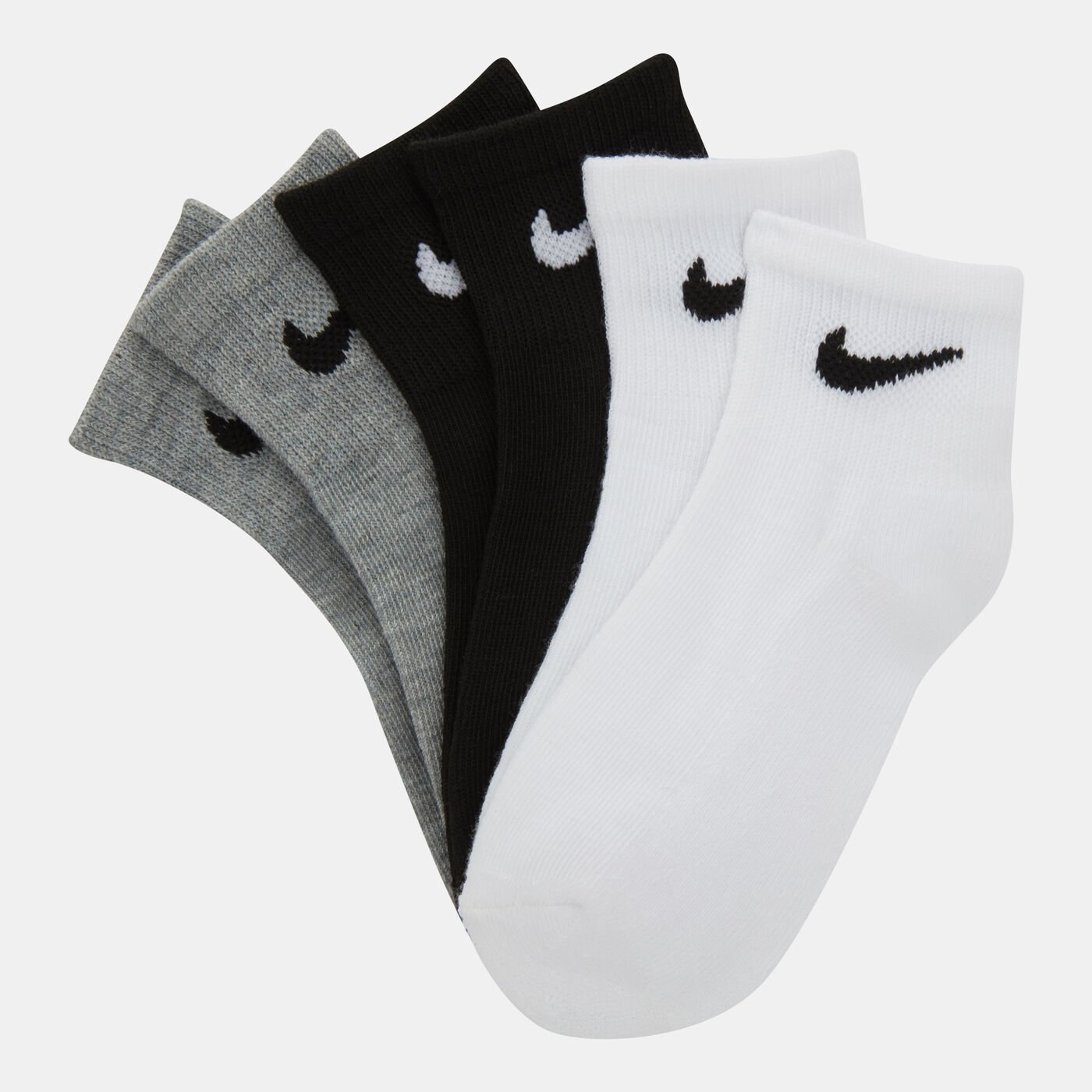 Kids' NHN Basic Quarter Socks (3 Pack)