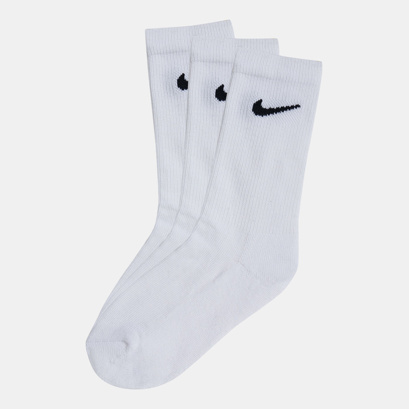 Kids' Basic Pack Crew Socks (3 Pack)