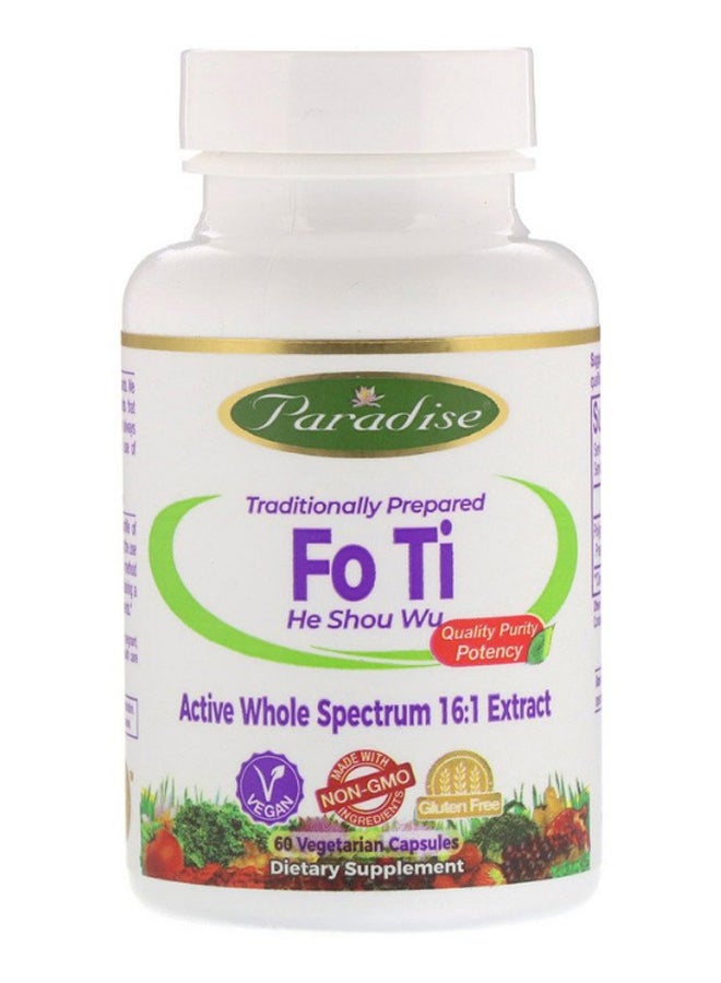 Fo Ti Dietary Supplement - 60 Capsules