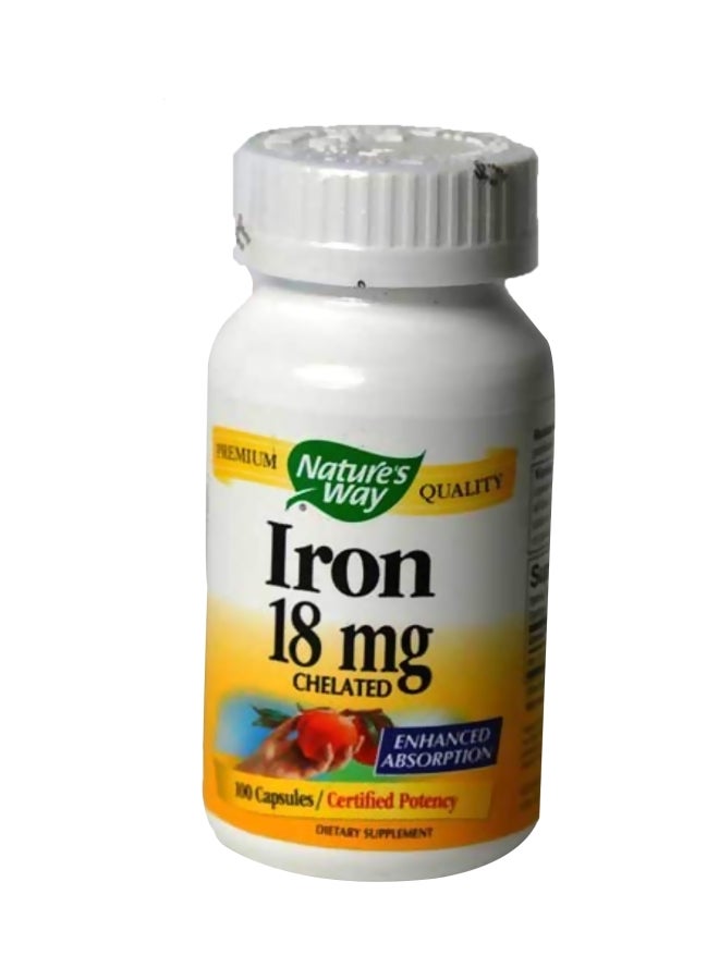 Chelated Iron Dietary Supplement 18mg