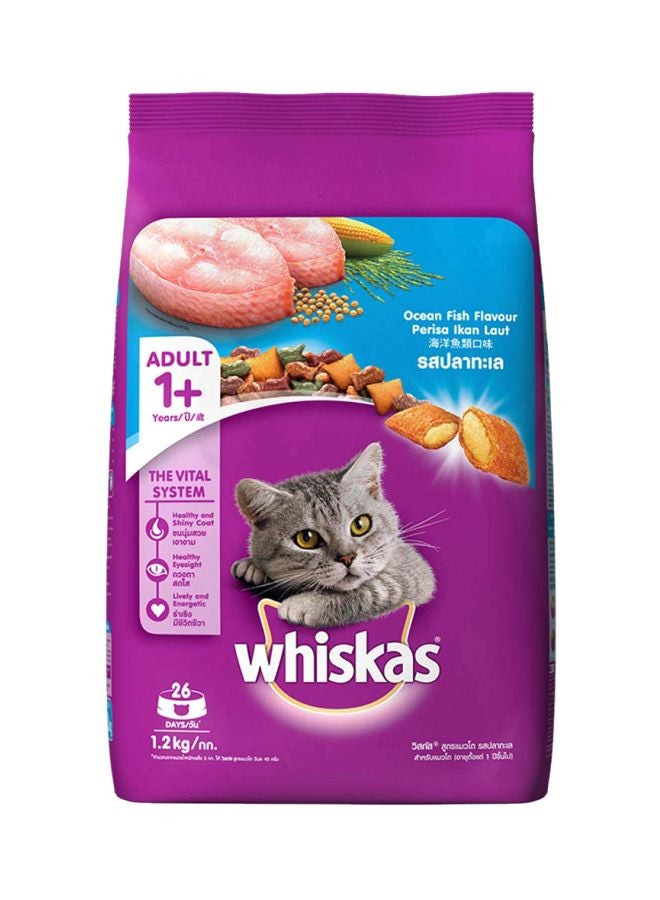 Ocean Fish Cat Food Multicolour 1.2kg