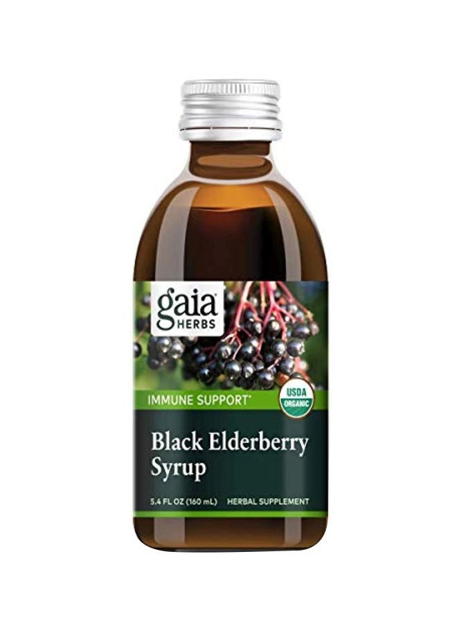 Black Elderberry Syrup Herbal Supplement