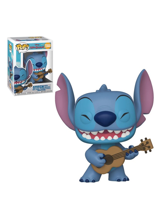 Disney Stitch With Ukulele Animal Figure 3.75inch