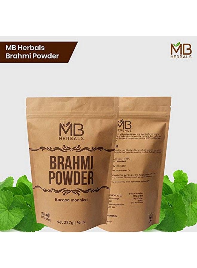 Pure Brahmi Powder 454G | 1 Lb | Bacopa Powder | Promotes Hair Growth