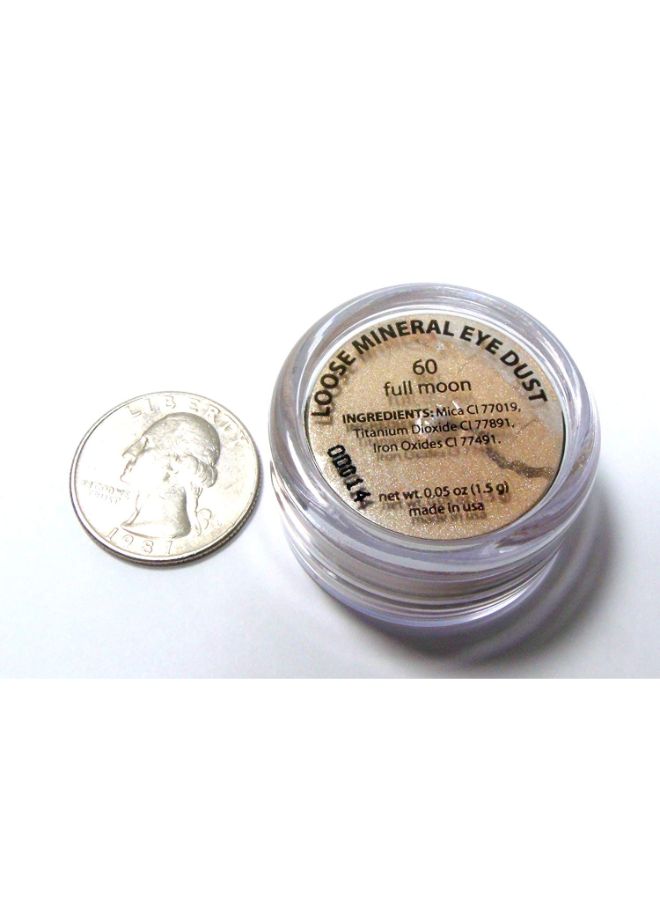 Loose Powder Mineral Glitter Eyeshadow Beige/Gold