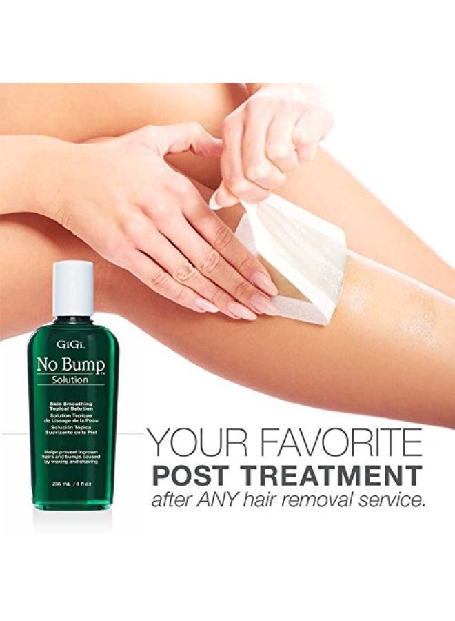 No Bump Skin Smoothing Topical Solution For After Shaving, Waxing Or Laser Hair Removal Treatment 8 Oz