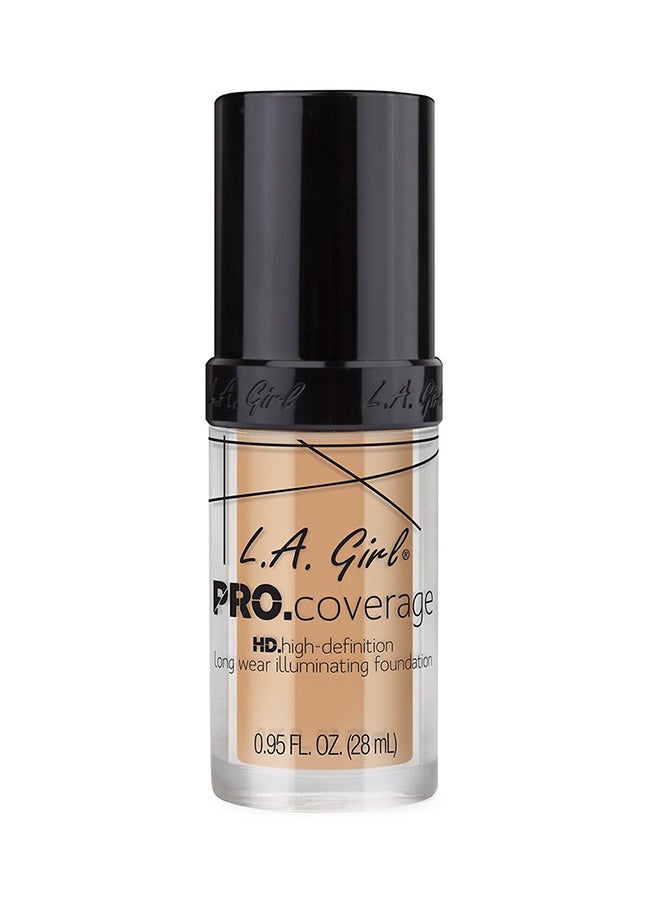 PRO Coverage Illuminating Foundation Natural Beige