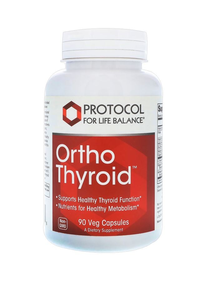 Ortho Thyroid Dietary Supplement - 90 Veg Capsules