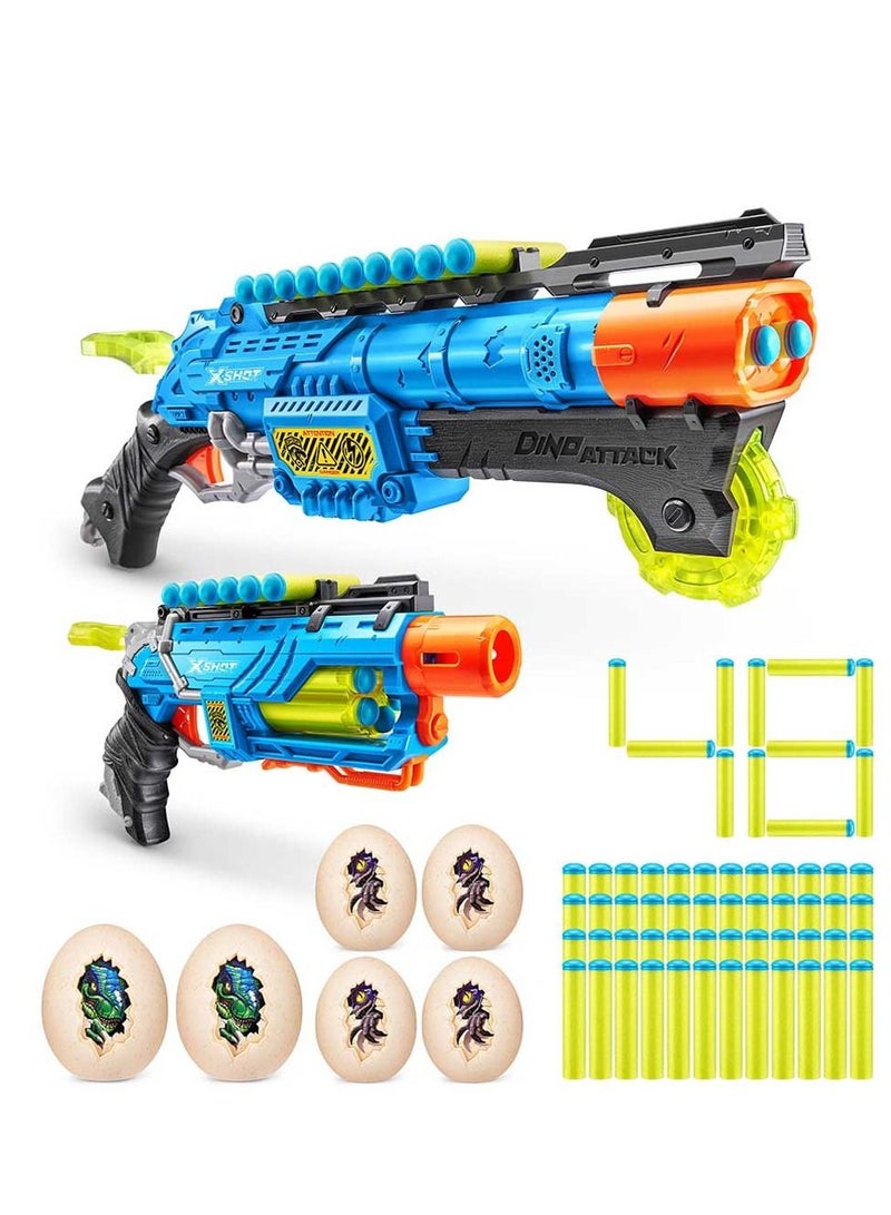 X Shot - Ultimate Dino Attack Combo Pack, 48 Foam Darts