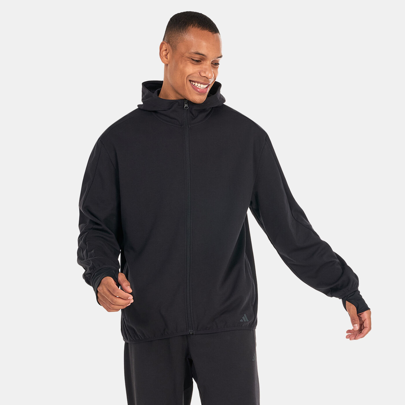 Men's Yoga Training AEROREADY Full-Zip Hoodie