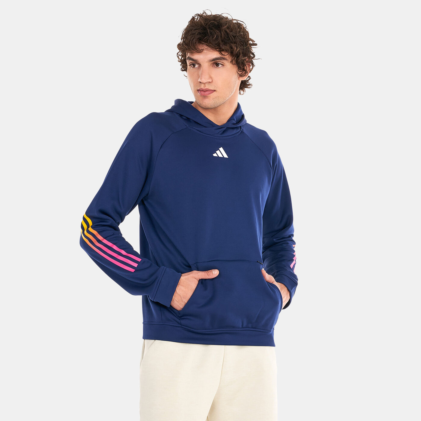 Men's Train Icons 3-Stripes Training Hoodie