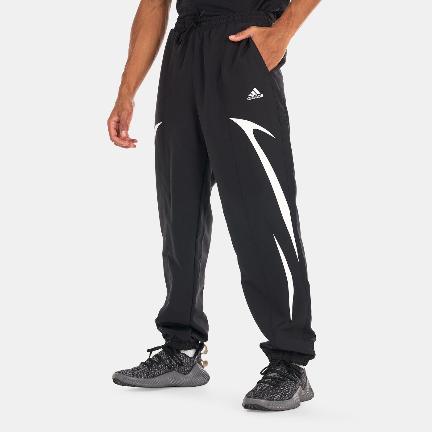 Men's Colourblock Woven Pants