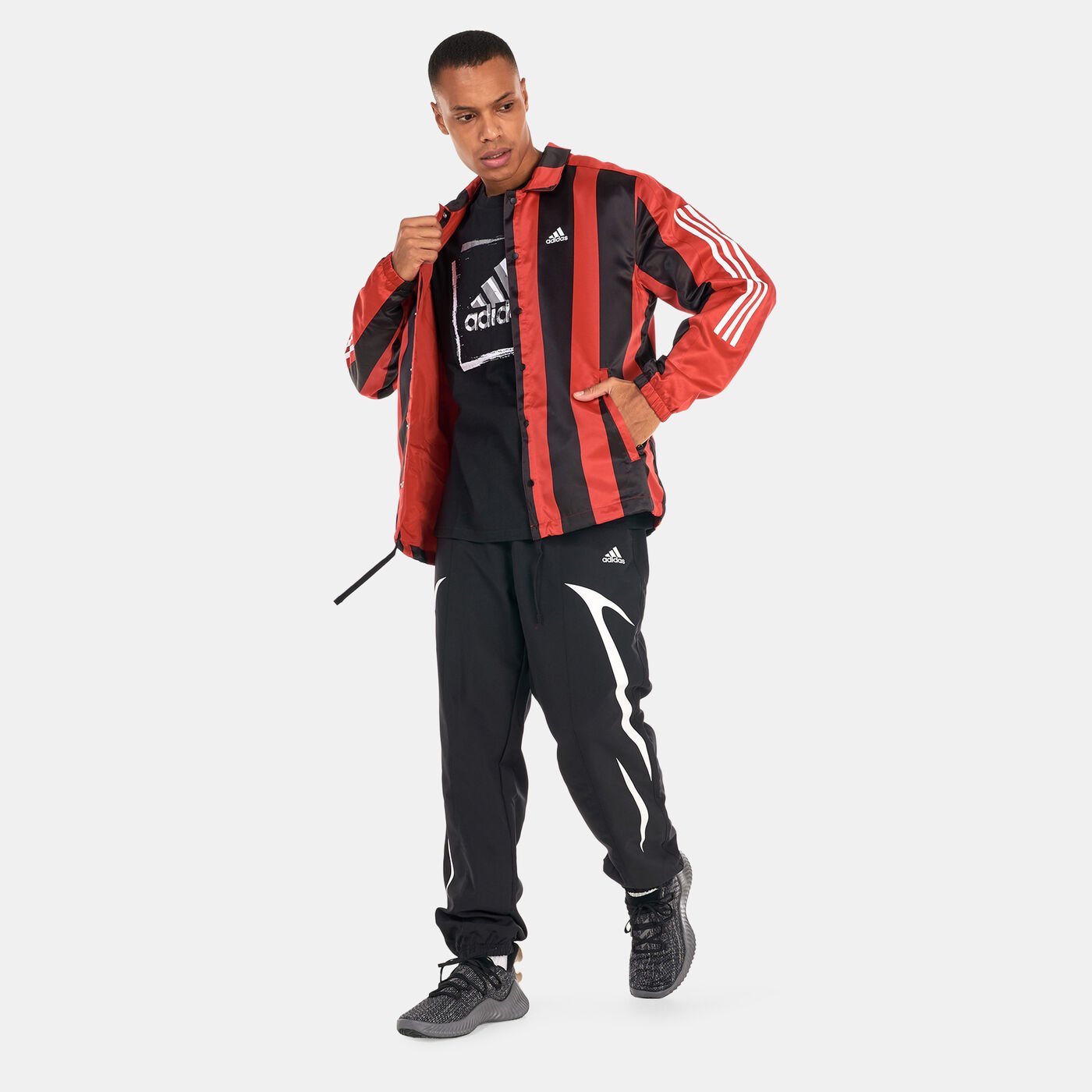 Men's Colourblock Woven Pants