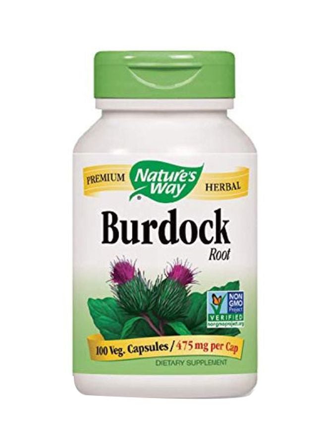 Burdock Root - 100 Veg Capsules