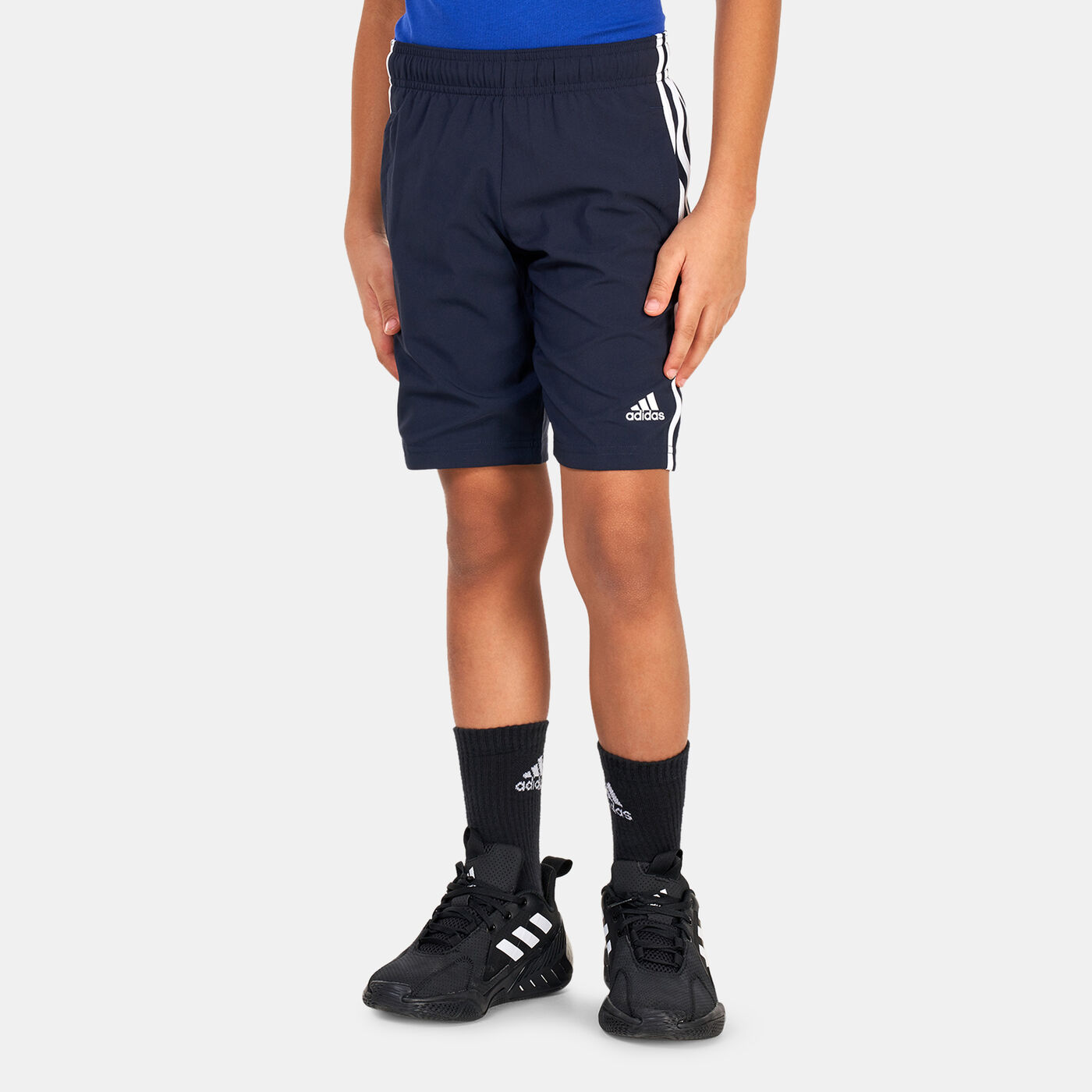 Kids' Essentials 3-Stripes Shorts